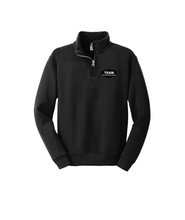 Load image into Gallery viewer, Kids' 1/4-Zip Embroidered Cadet Collar Sweatshirt