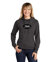 Load image into Gallery viewer, Ladies Embroidered French Terry Hoodie