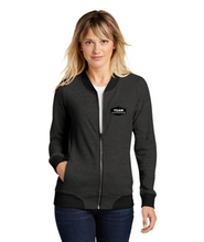 Load image into Gallery viewer, Ladies Embroidered French Terry Bomber