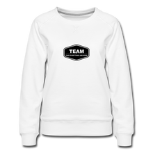 Load image into Gallery viewer, Women’s Premium Sweatshirt - white