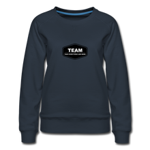 Load image into Gallery viewer, Women’s Premium Sweatshirt - navy