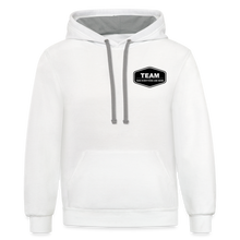 Load image into Gallery viewer, Contrast Hoodie - white/gray