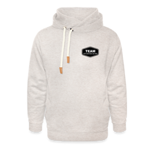 Load image into Gallery viewer, Shawl Collar Hoodie - heather oatmeal