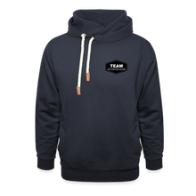 Load image into Gallery viewer, Shawl Collar Hoodie - navy