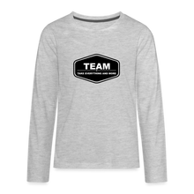 Load image into Gallery viewer, Kids' Premium Long Sleeve T-Shirt - heather gray