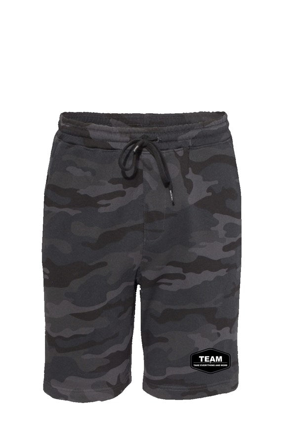 Black Camo Shorts