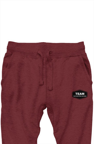 Maroon premium joggers