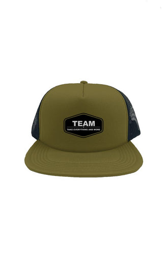 Foam Front Trucker Cap (Olive)