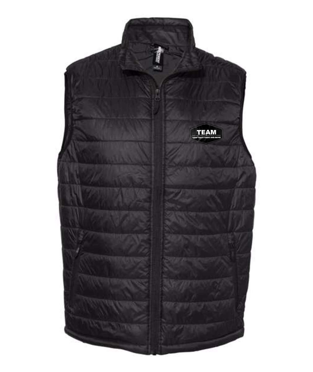 Puffer Vest Embroidered